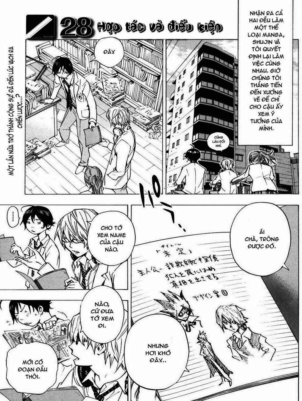 Truyện Tranh Họa Sĩ Truyện Tranh - Bakuman trang 7