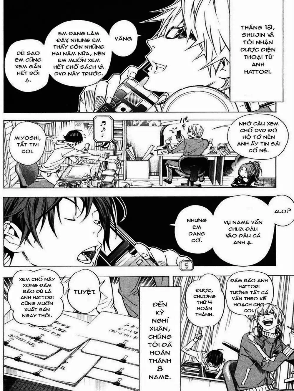 Truyện Tranh Họa Sĩ Truyện Tranh - Bakuman trang 7