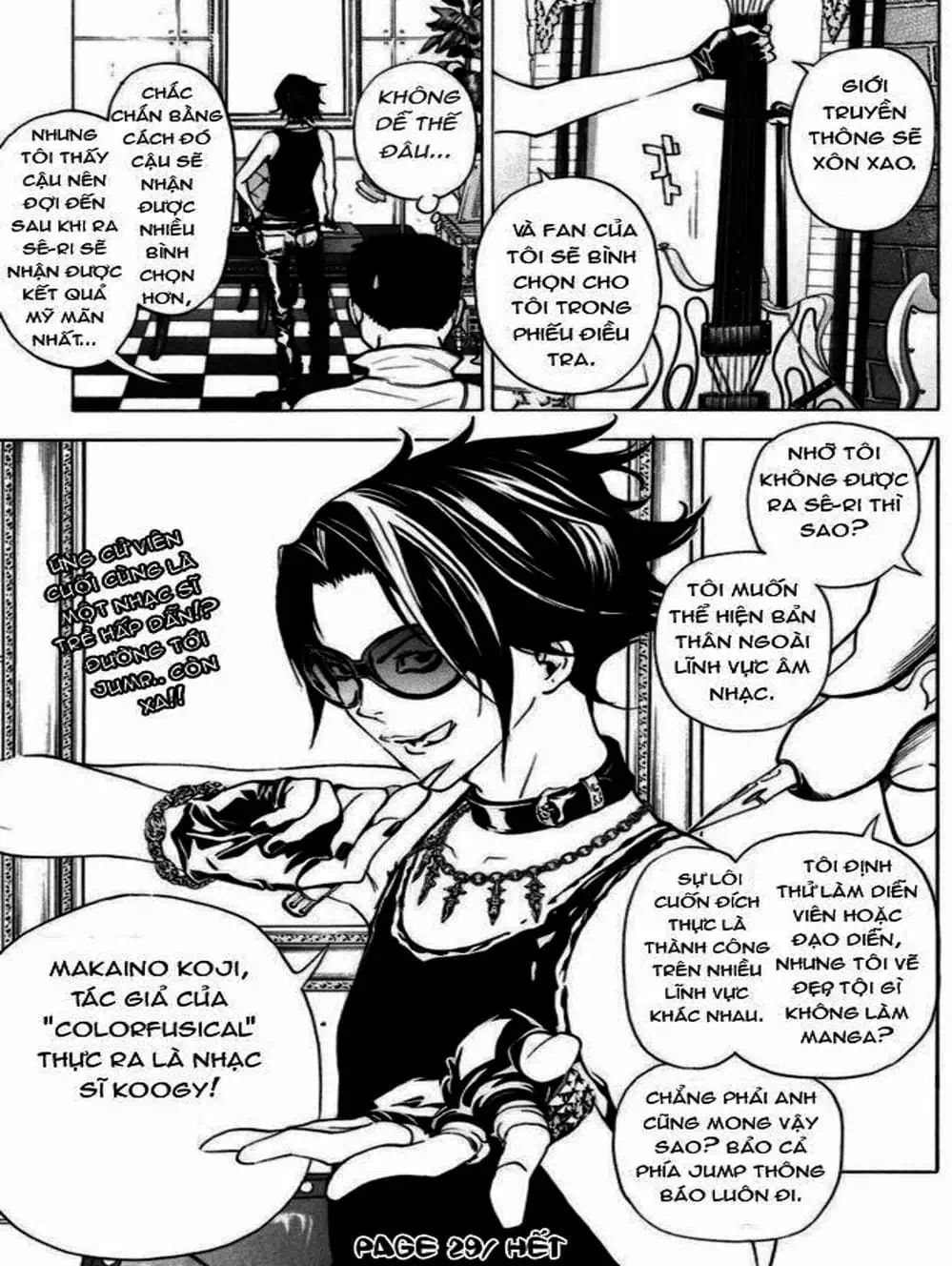 Truyện Tranh Họa Sĩ Truyện Tranh - Bakuman trang 7