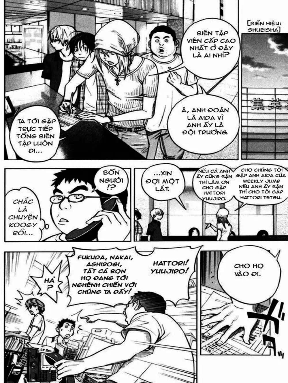 Truyện Tranh Họa Sĩ Truyện Tranh - Bakuman trang 7