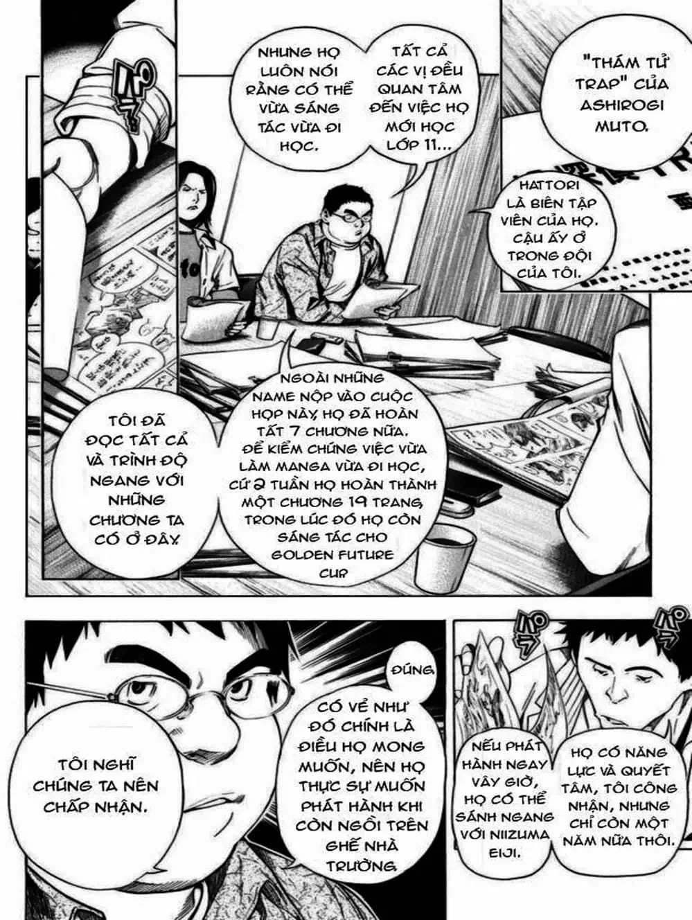 Truyện Tranh Họa Sĩ Truyện Tranh - Bakuman trang 7