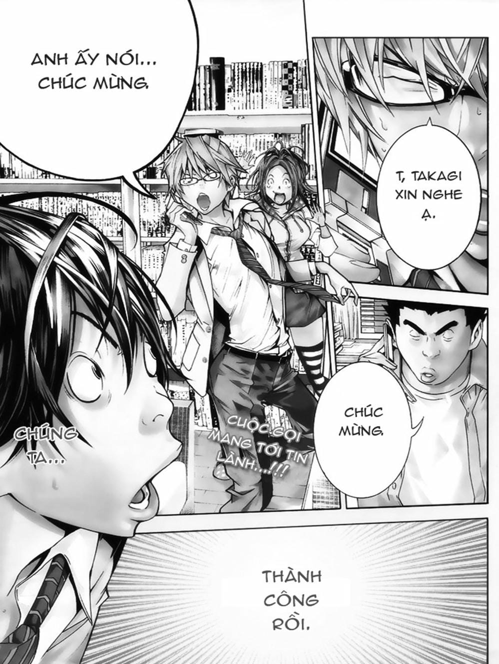 Truyện Tranh Họa Sĩ Truyện Tranh - Bakuman trang 7