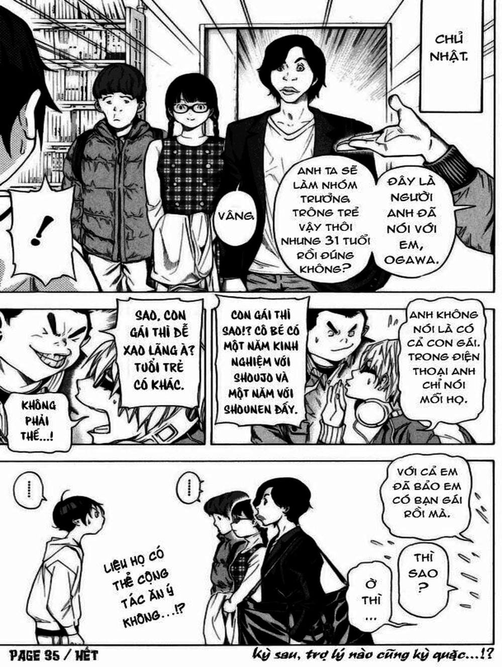 Truyện Tranh Họa Sĩ Truyện Tranh - Bakuman trang 7