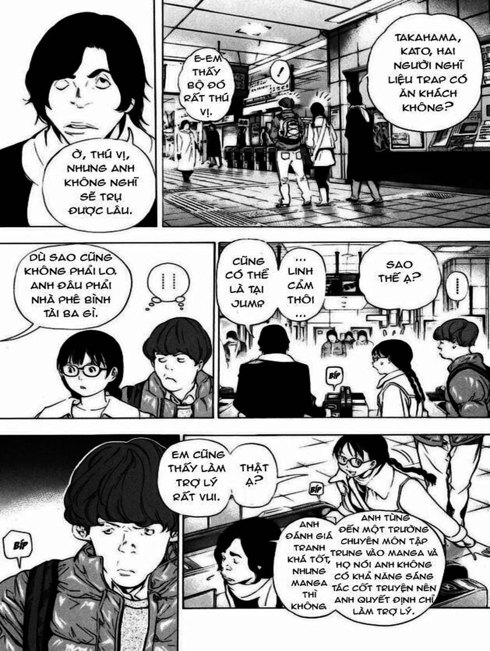 Truyện Tranh Họa Sĩ Truyện Tranh - Bakuman trang 7