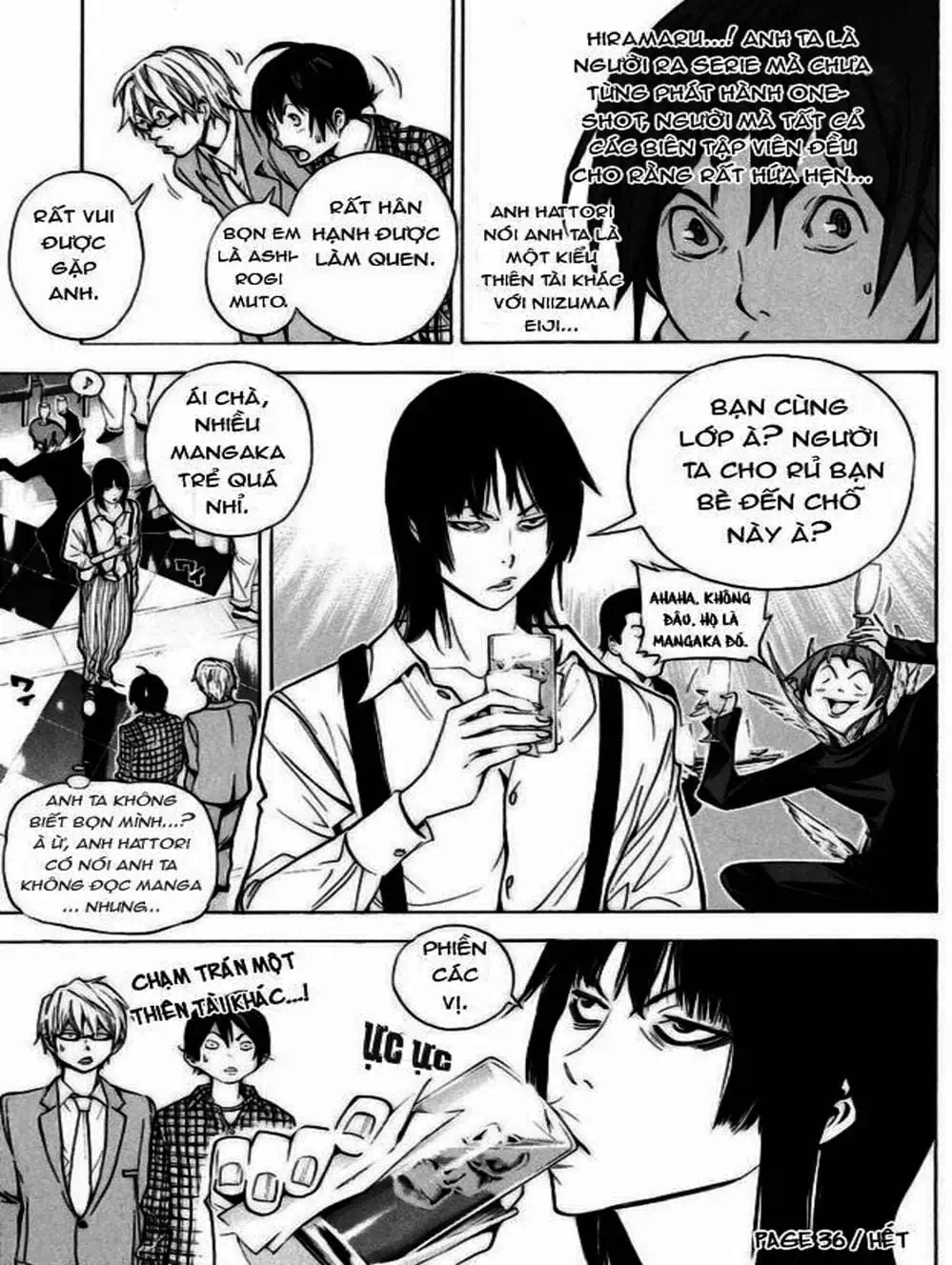 Truyện Tranh Họa Sĩ Truyện Tranh - Bakuman trang 7