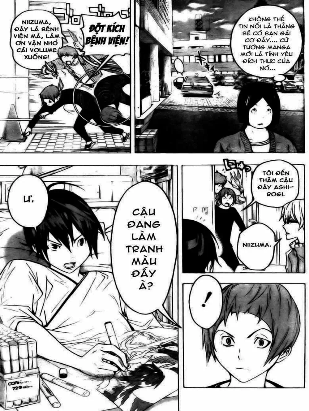 Truyện Tranh Họa Sĩ Truyện Tranh - Bakuman trang 7