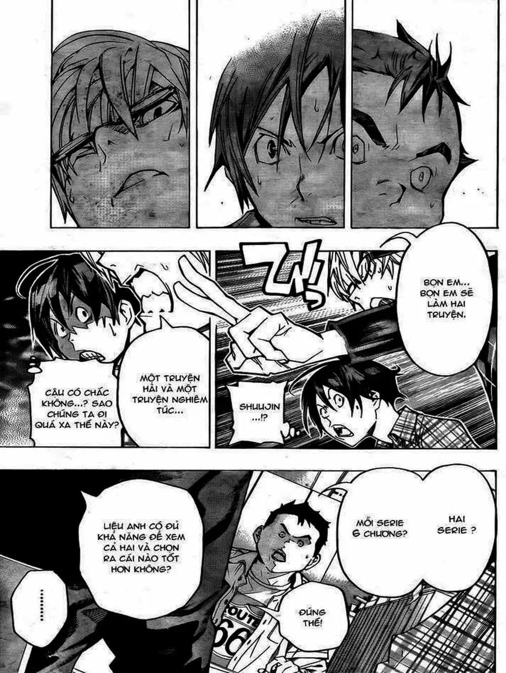 Truyện Tranh Họa Sĩ Truyện Tranh - Bakuman trang 7