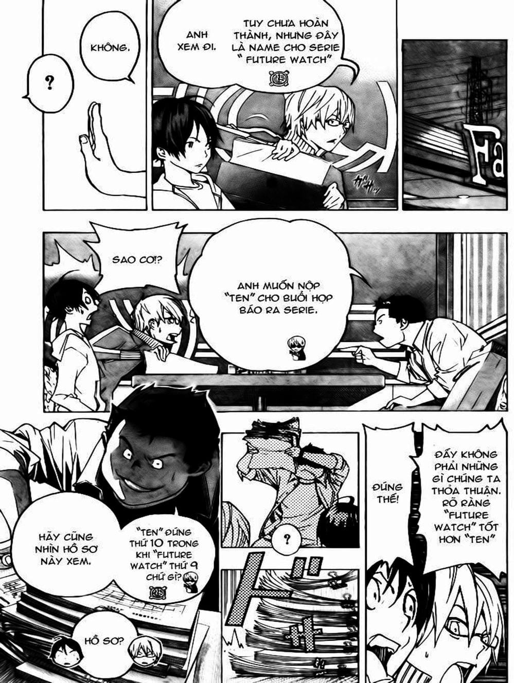 Truyện Tranh Họa Sĩ Truyện Tranh - Bakuman trang 7