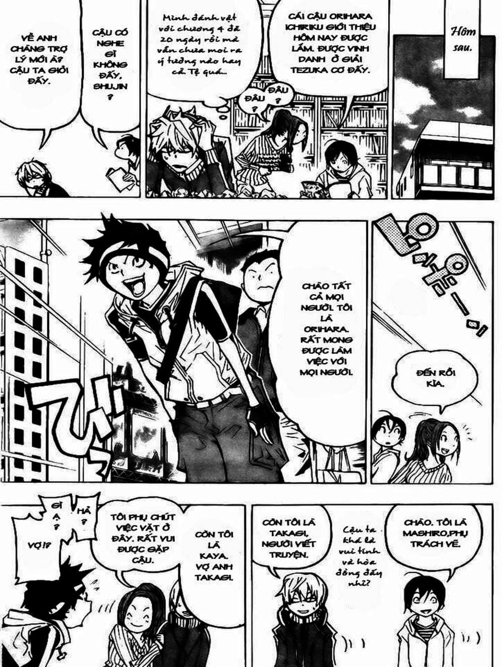 Truyện Tranh Họa Sĩ Truyện Tranh - Bakuman trang 7