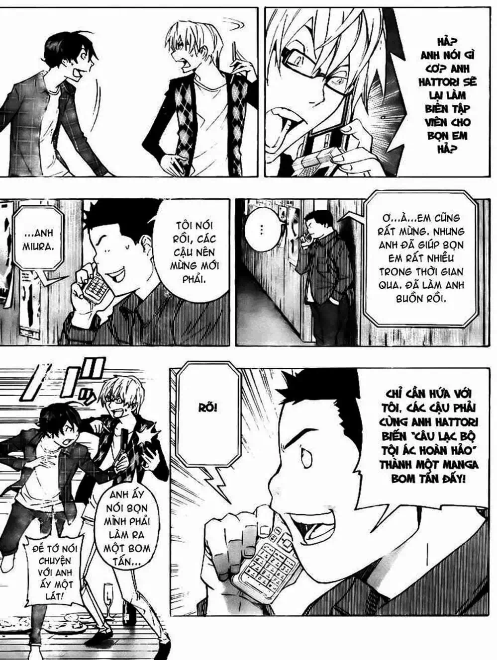 Truyện Tranh Họa Sĩ Truyện Tranh - Bakuman trang 7