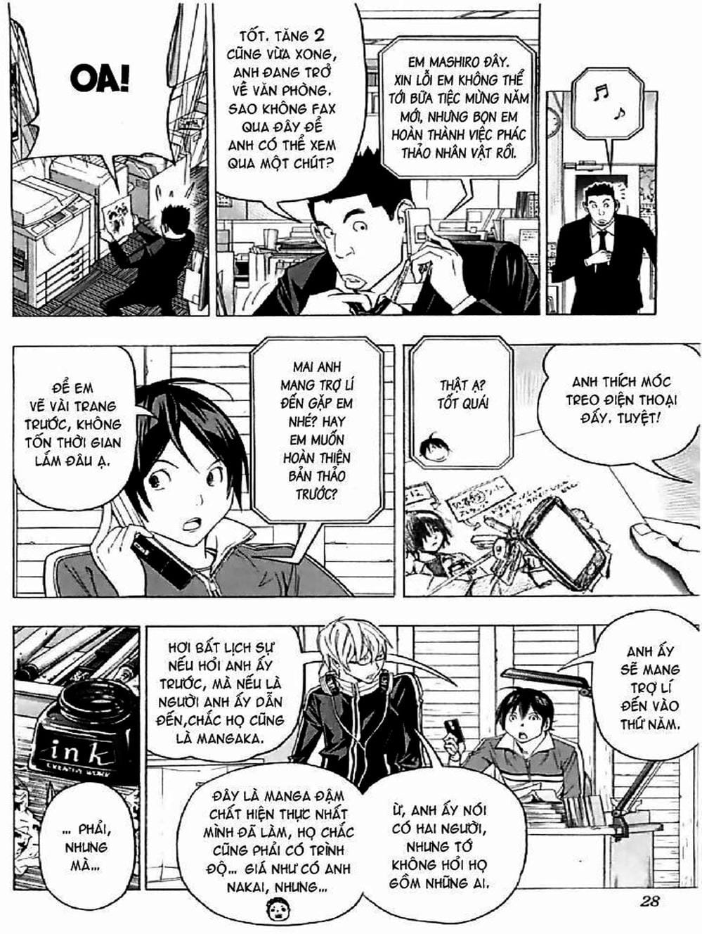 Truyện Tranh Họa Sĩ Truyện Tranh - Bakuman trang 7