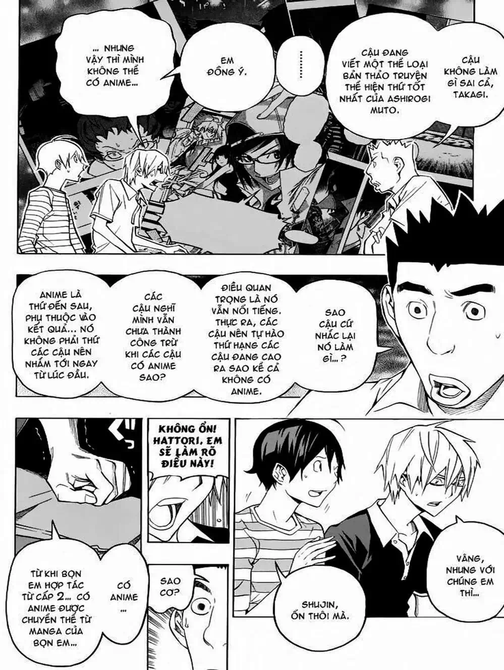 Truyện Tranh Họa Sĩ Truyện Tranh - Bakuman trang 7