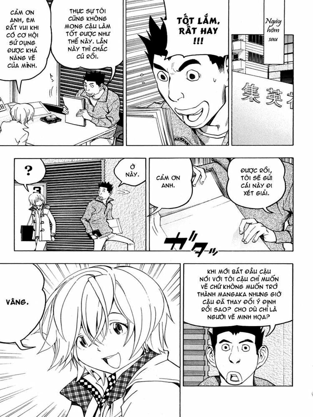Truyện Tranh Họa Sĩ Truyện Tranh - Bakuman trang 7