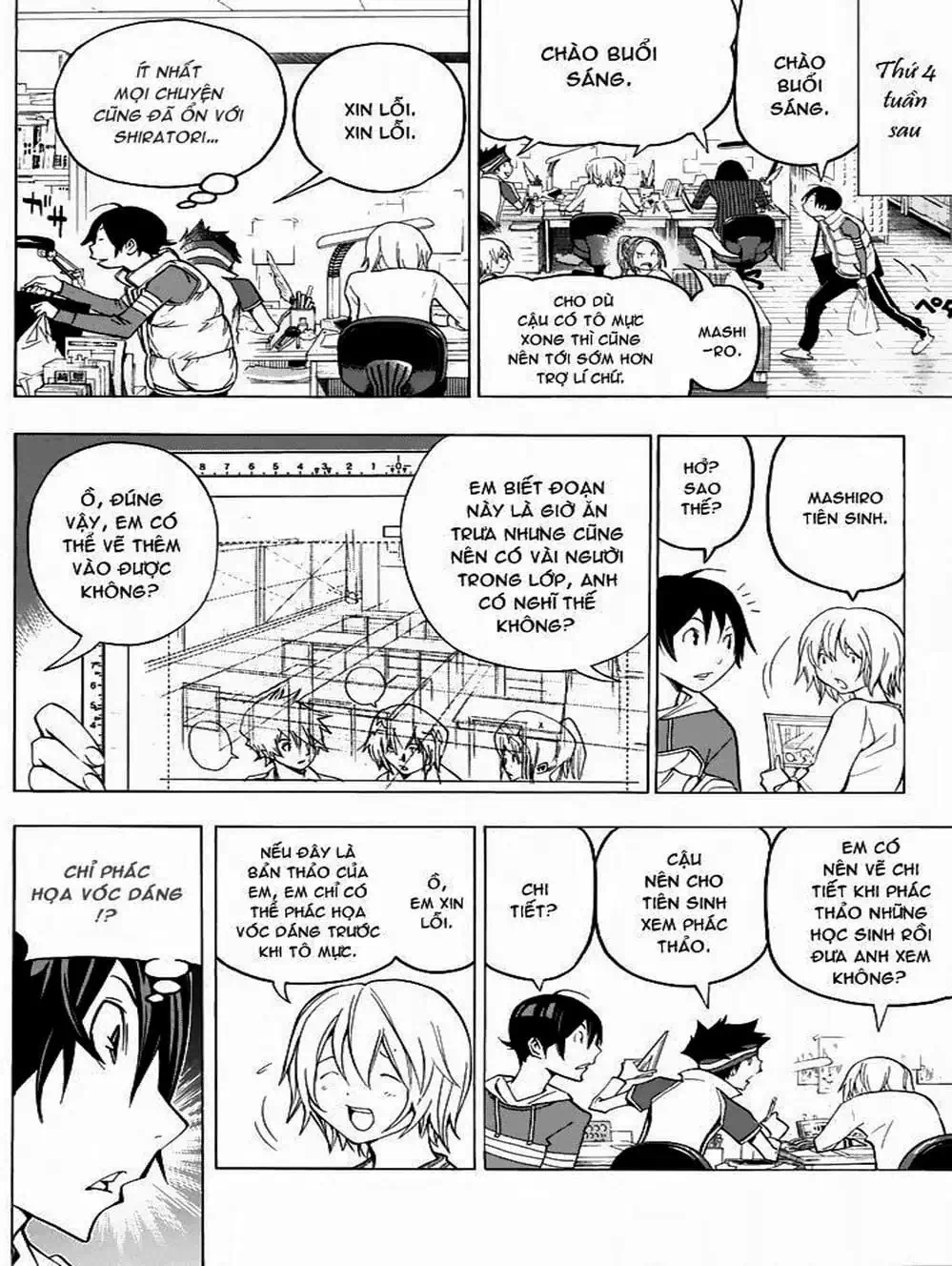 Truyện Tranh Họa Sĩ Truyện Tranh - Bakuman trang 7