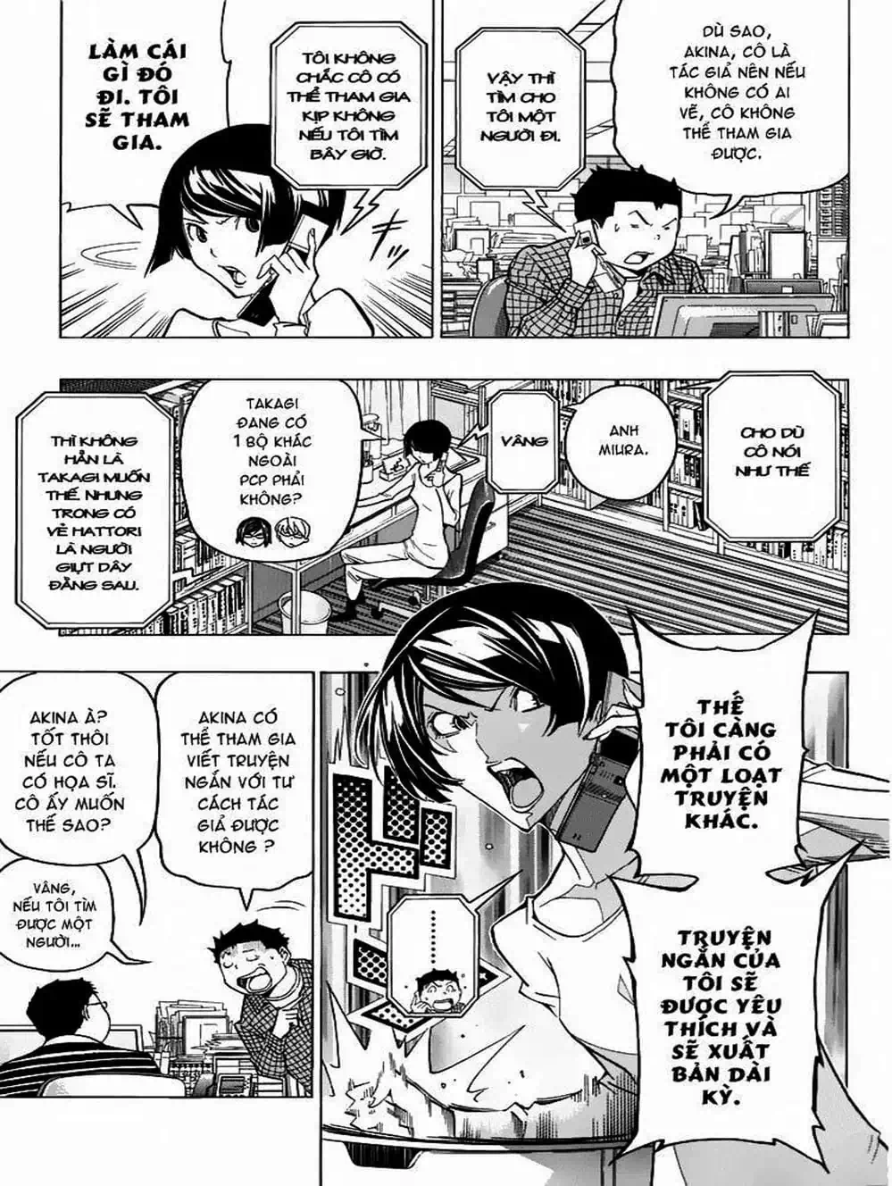 Truyện Tranh Họa Sĩ Truyện Tranh - Bakuman trang 7