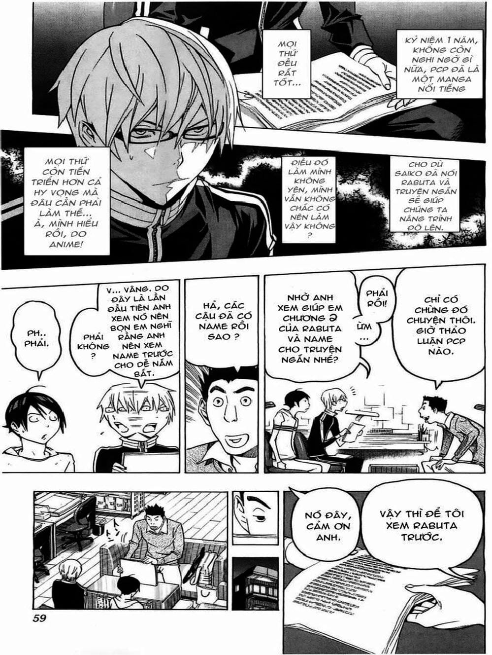 Truyện Tranh Họa Sĩ Truyện Tranh - Bakuman trang 7