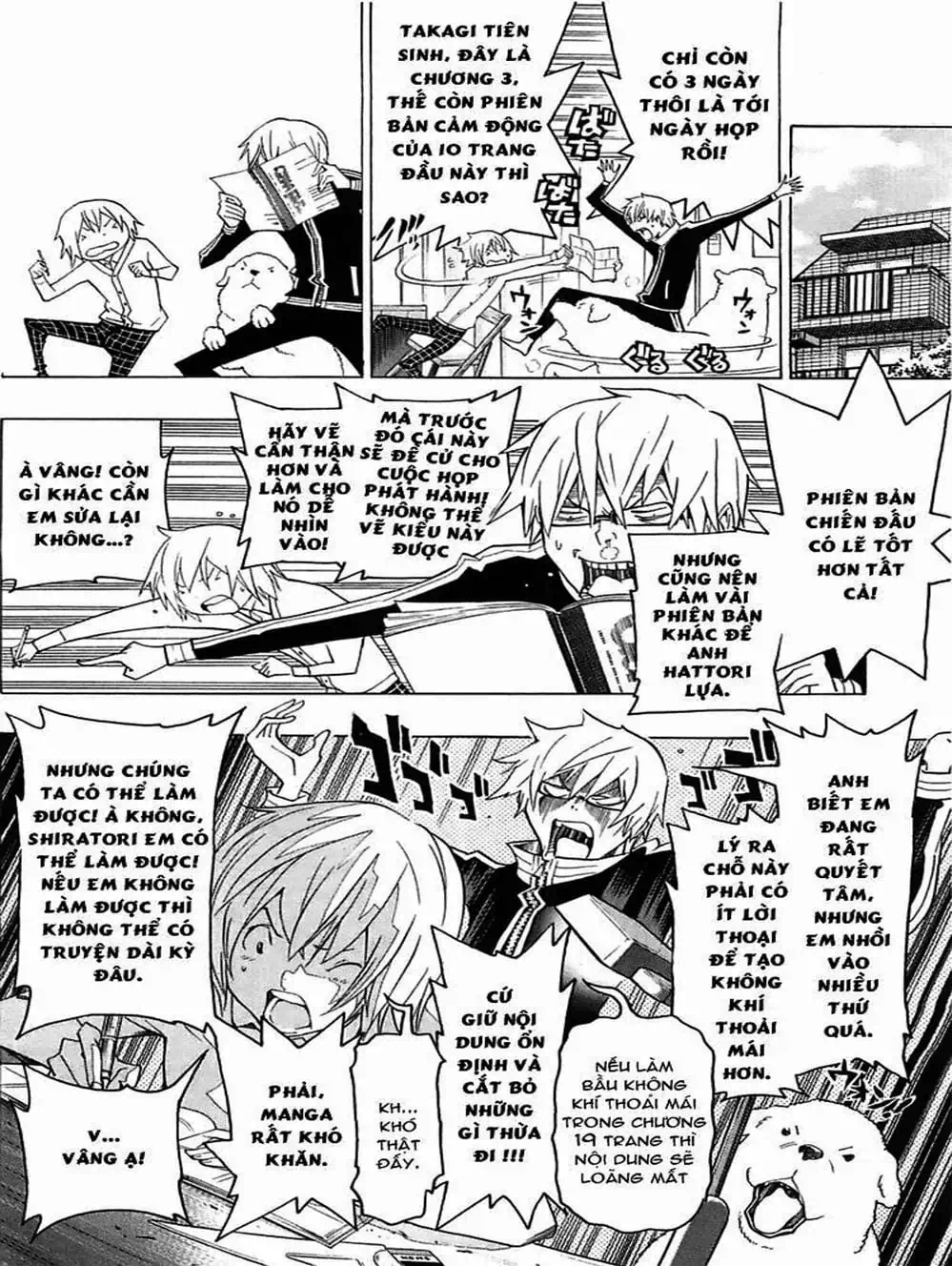 Truyện Tranh Họa Sĩ Truyện Tranh - Bakuman trang 7