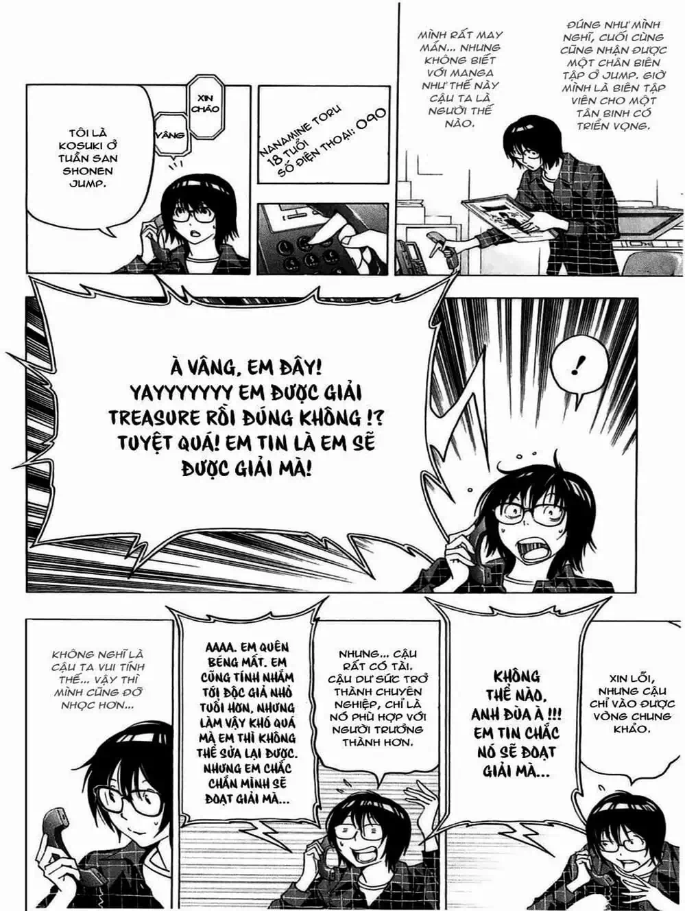 Truyện Tranh Họa Sĩ Truyện Tranh - Bakuman trang 7