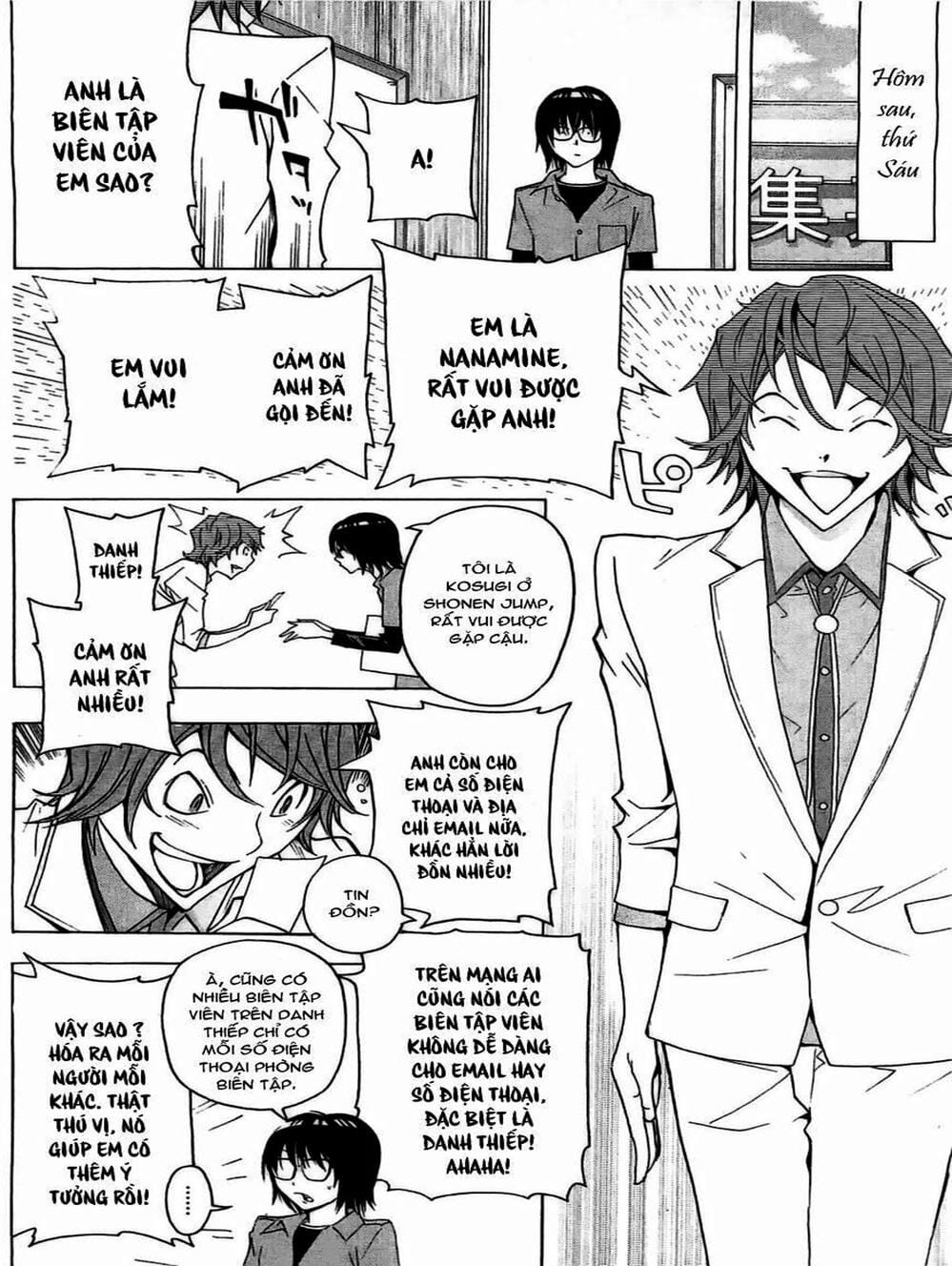 Truyện Tranh Họa Sĩ Truyện Tranh - Bakuman trang 7