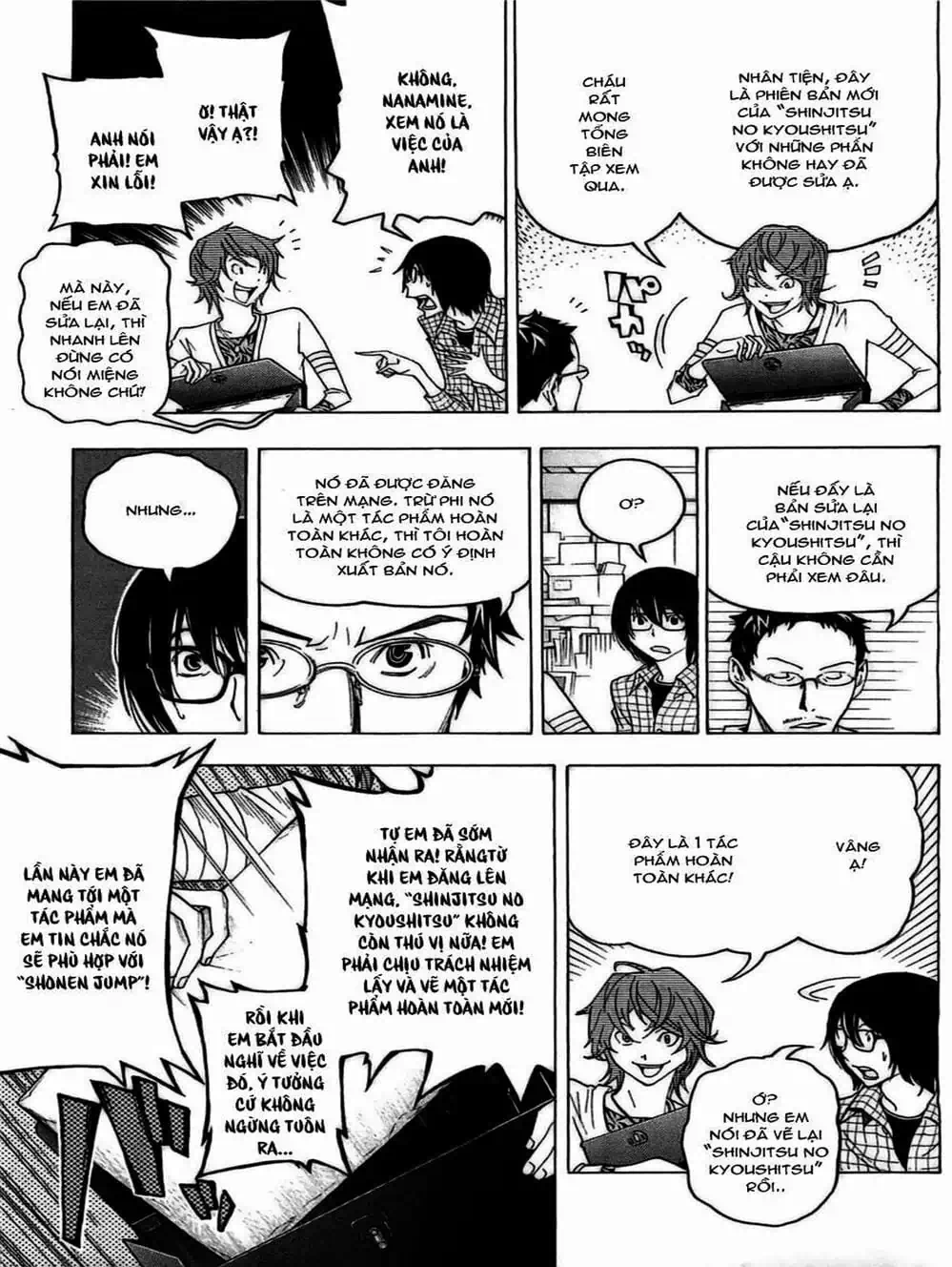 Truyện Tranh Họa Sĩ Truyện Tranh - Bakuman trang 7