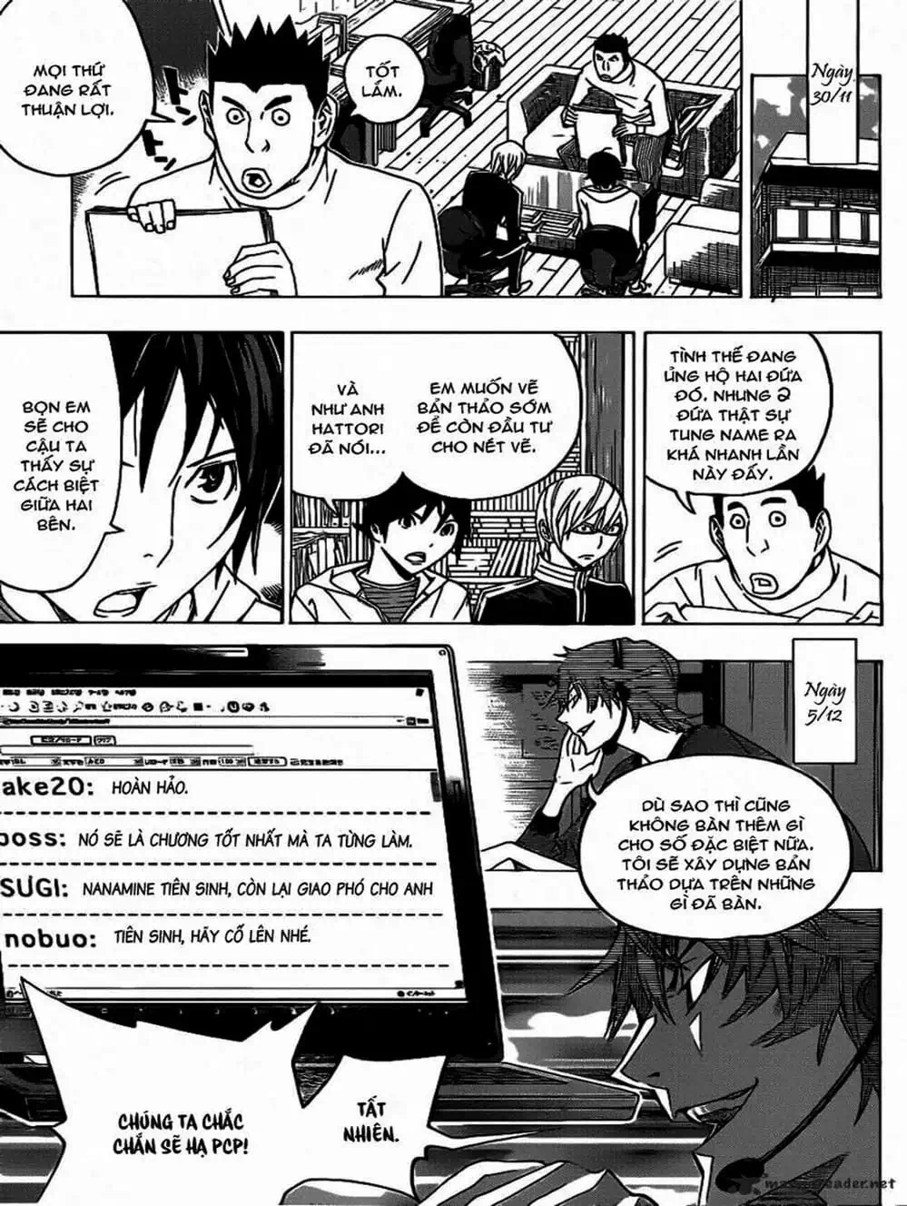 Truyện Tranh Họa Sĩ Truyện Tranh - Bakuman trang 7