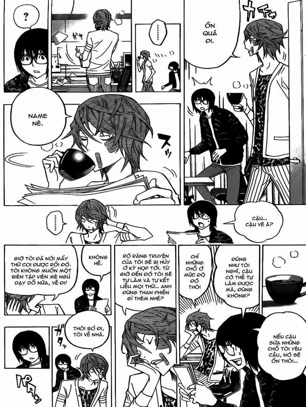 Truyện Tranh Họa Sĩ Truyện Tranh - Bakuman trang 7