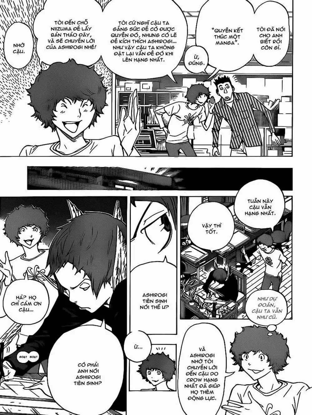 Truyện Tranh Họa Sĩ Truyện Tranh - Bakuman trang 7