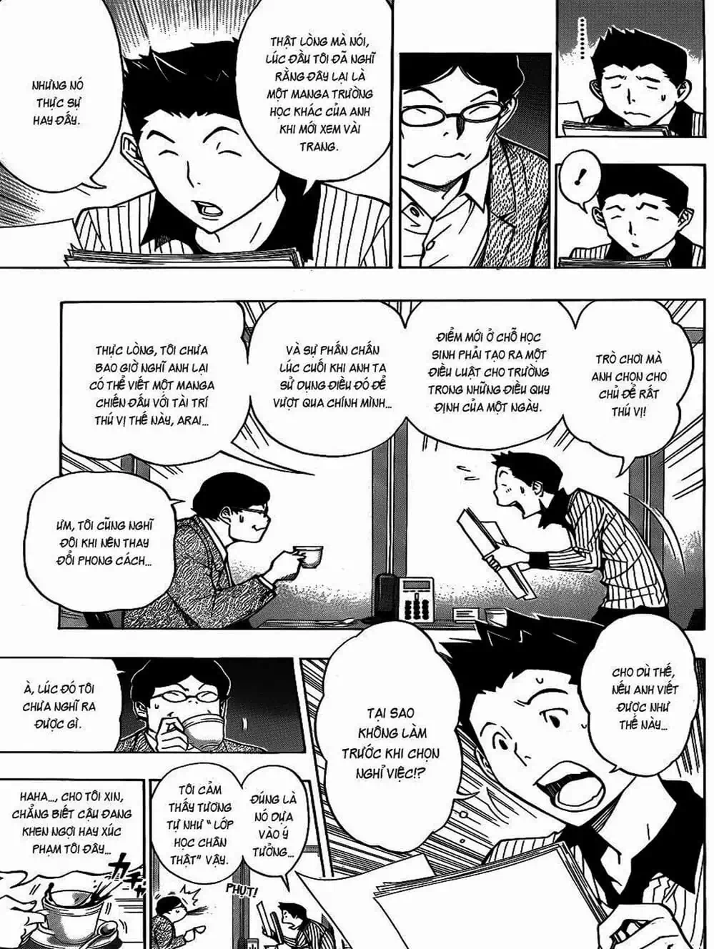Truyện Tranh Họa Sĩ Truyện Tranh - Bakuman trang 7