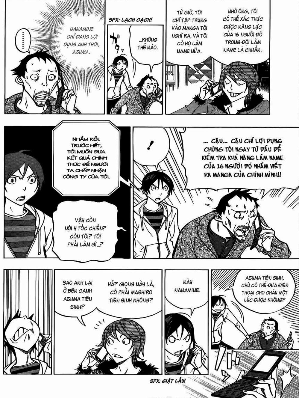 Truyện Tranh Họa Sĩ Truyện Tranh - Bakuman trang 7