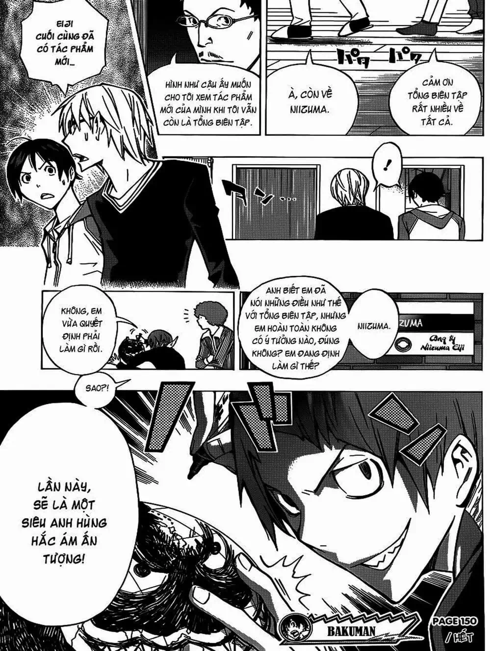 Truyện Tranh Họa Sĩ Truyện Tranh - Bakuman trang 7