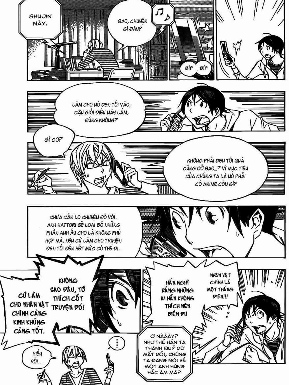 Truyện Tranh Họa Sĩ Truyện Tranh - Bakuman trang 7