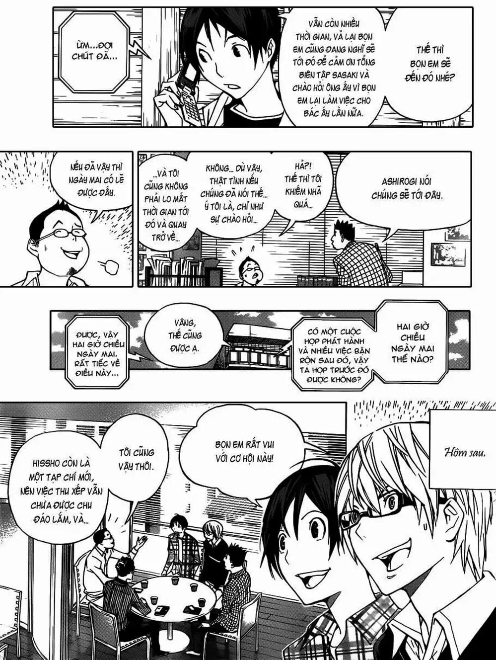 Truyện Tranh Họa Sĩ Truyện Tranh - Bakuman trang 7
