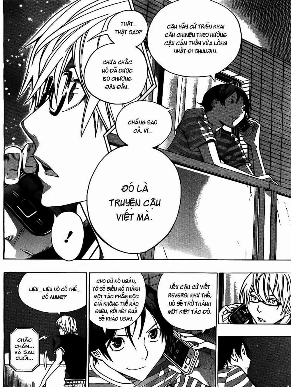 Truyện Tranh Họa Sĩ Truyện Tranh - Bakuman trang 7