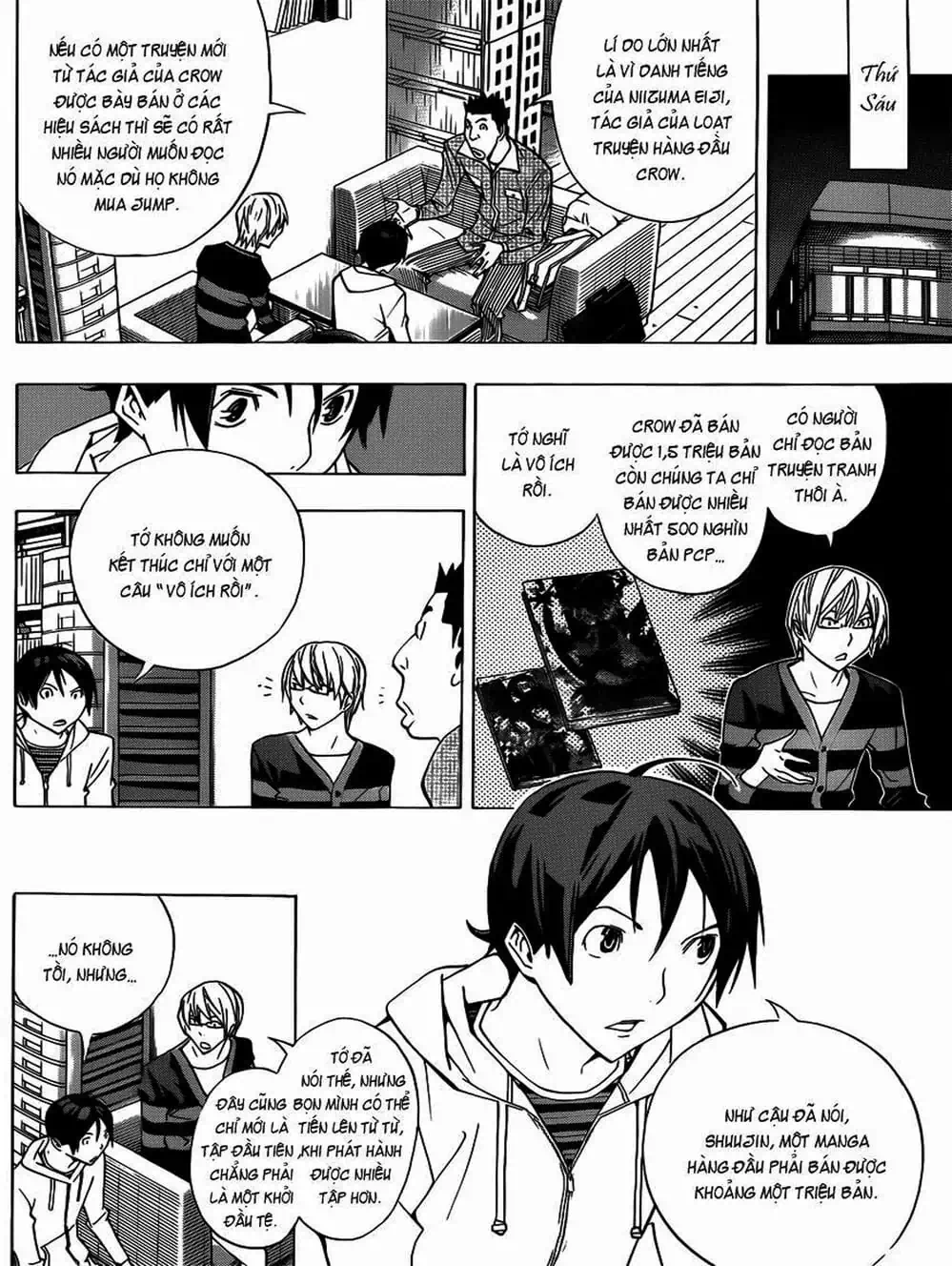 Truyện Tranh Họa Sĩ Truyện Tranh - Bakuman trang 7