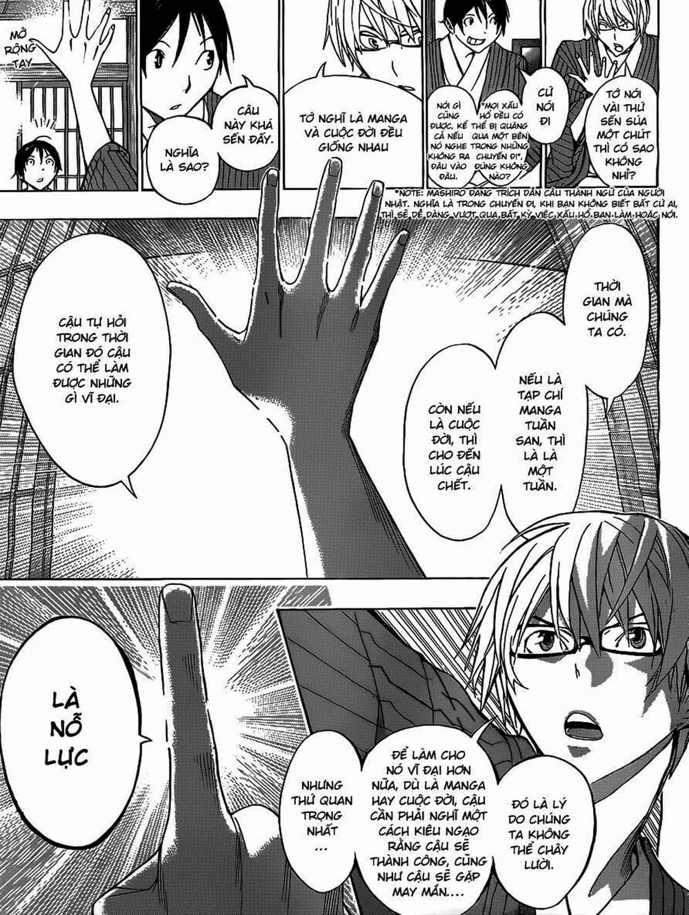 Truyện Tranh Họa Sĩ Truyện Tranh - Bakuman trang 7