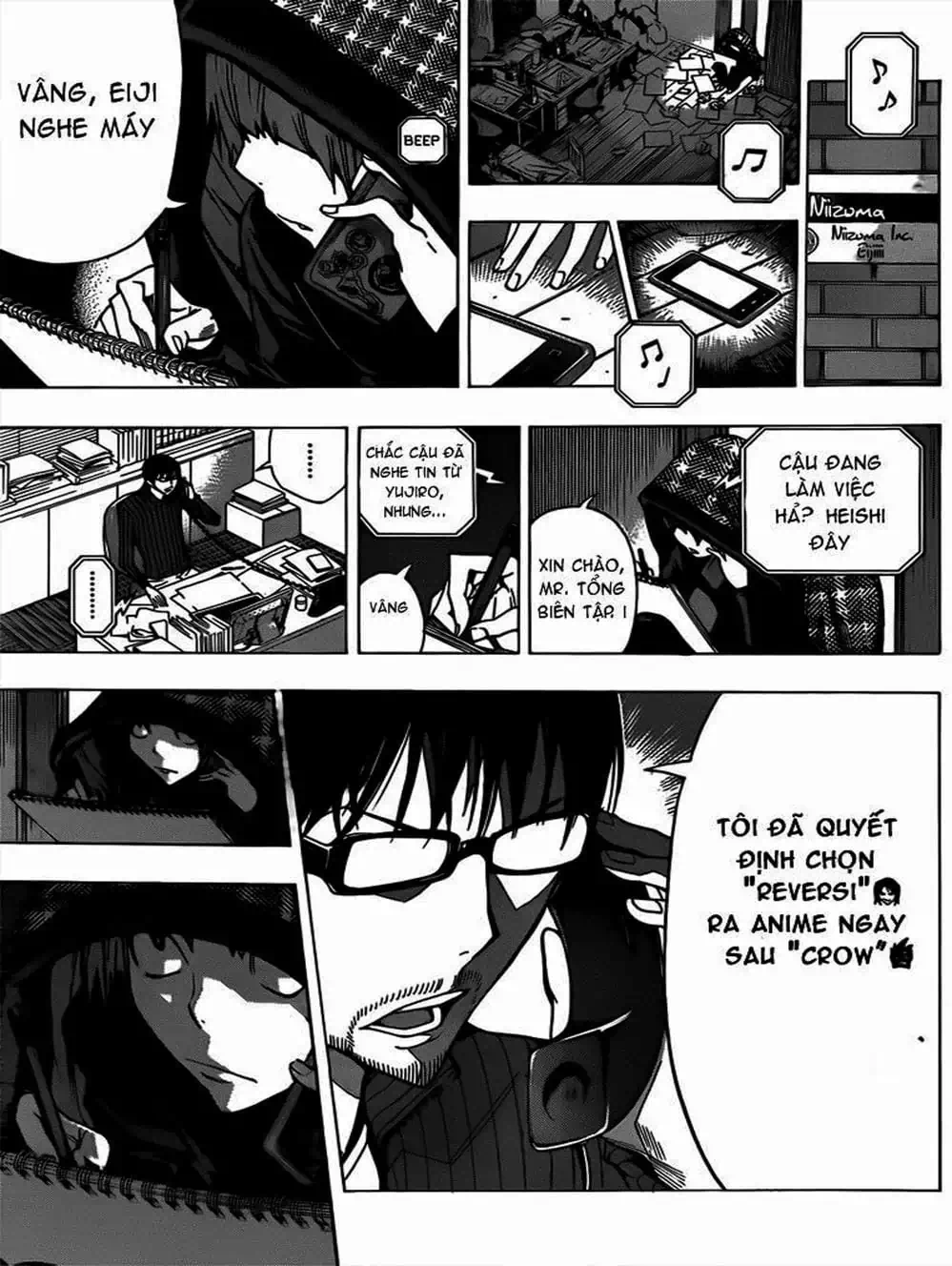 Truyện Tranh Họa Sĩ Truyện Tranh - Bakuman trang 7