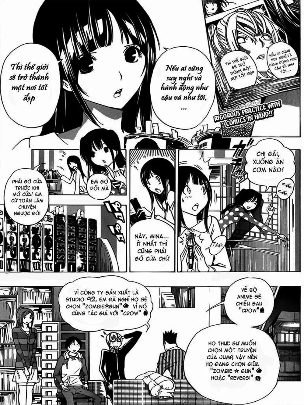 Truyện Tranh Họa Sĩ Truyện Tranh - Bakuman trang 7