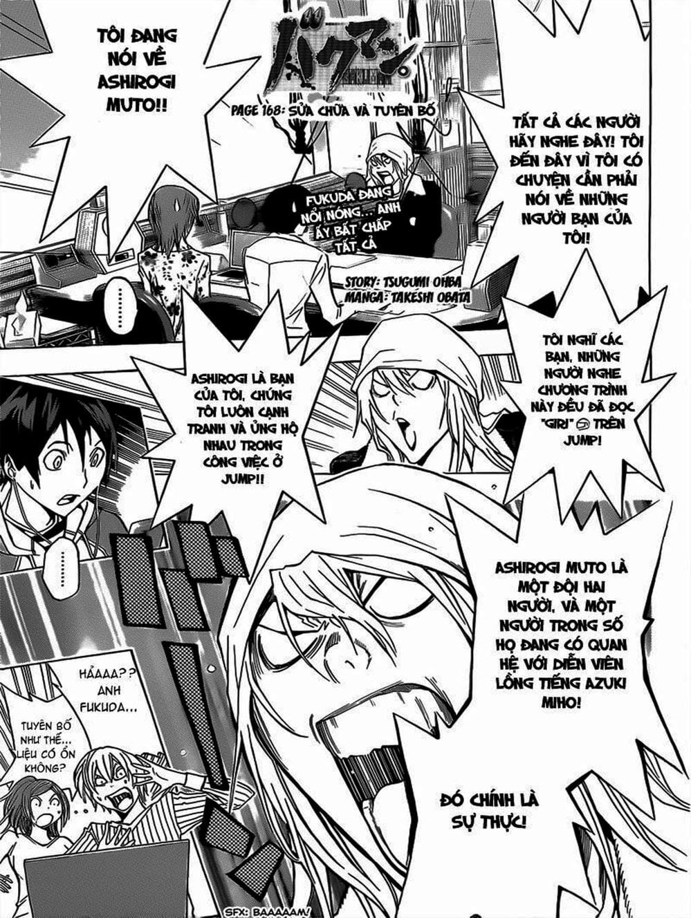 Truyện Tranh Họa Sĩ Truyện Tranh - Bakuman trang 7