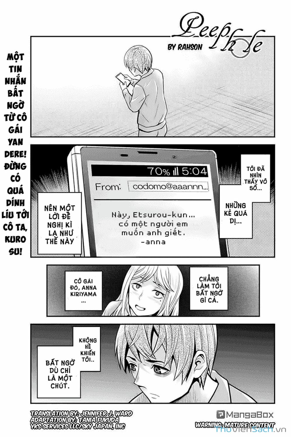Truyện Tranh Bạn Gái Tôi Là Sát Thủ - Ana Satsujin trang 5