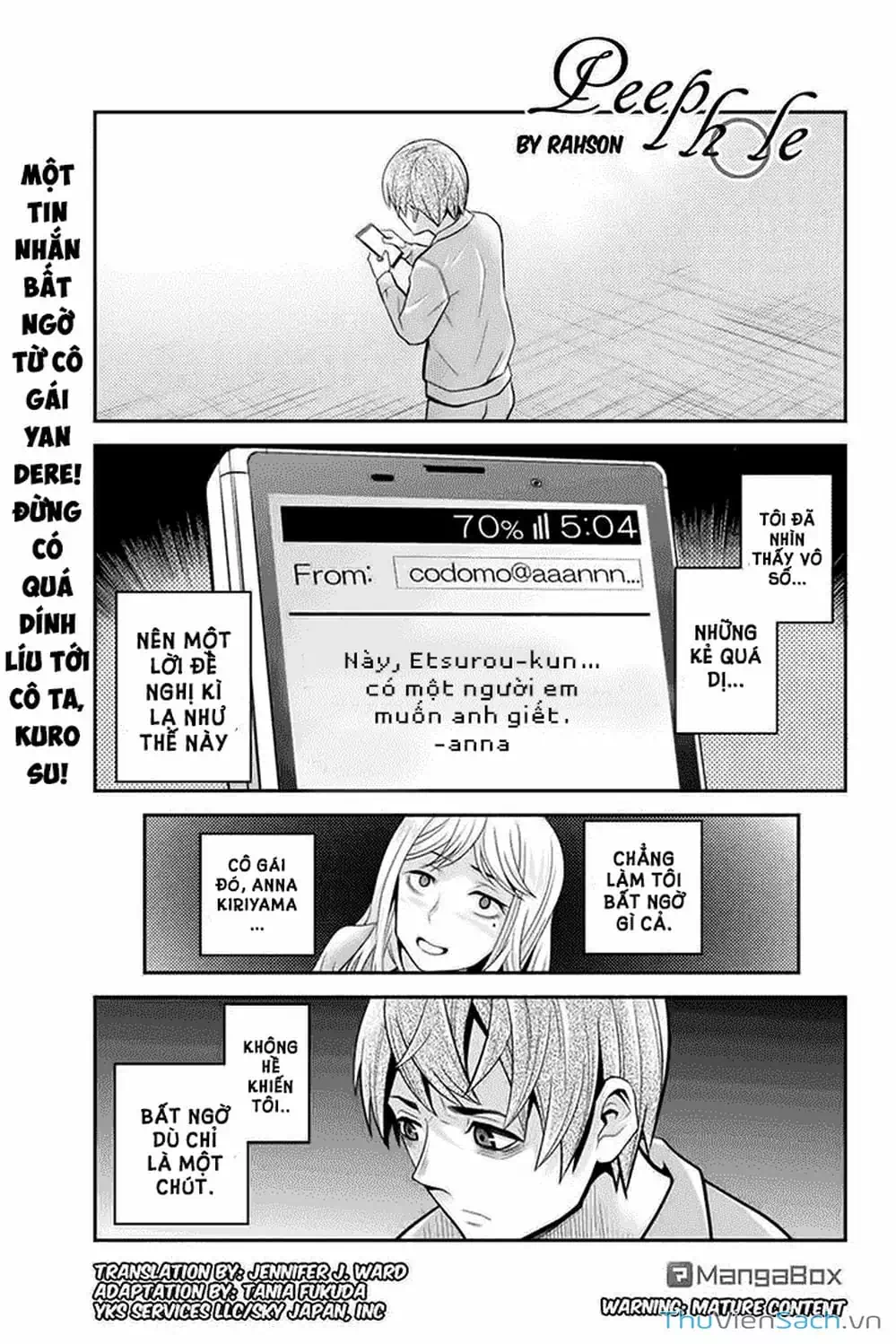 Truyện Tranh Bạn Gái Tôi Là Sát Thủ - Ana Satsujin trang 5