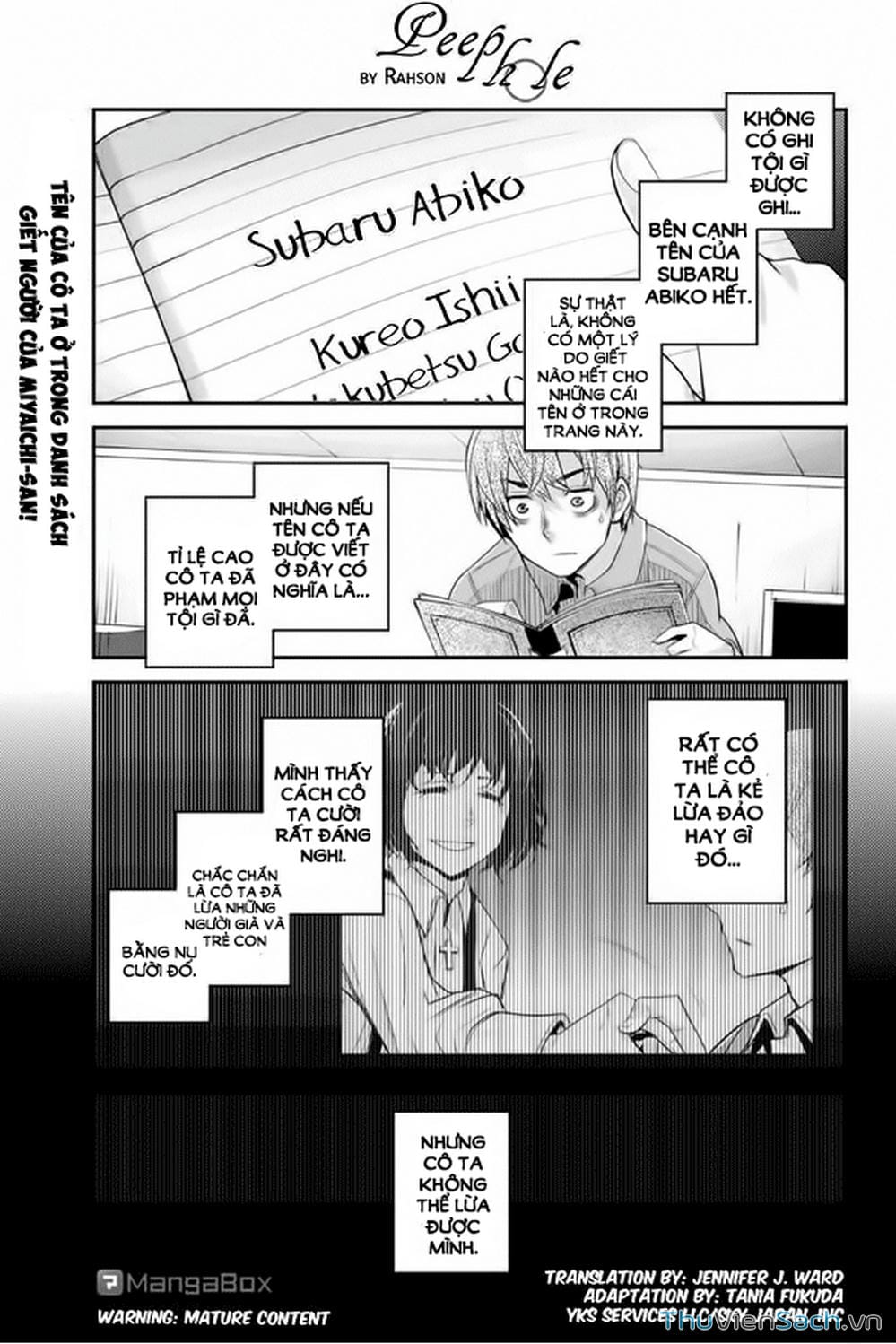 Truyện Tranh Bạn Gái Tôi Là Sát Thủ - Ana Satsujin trang 5