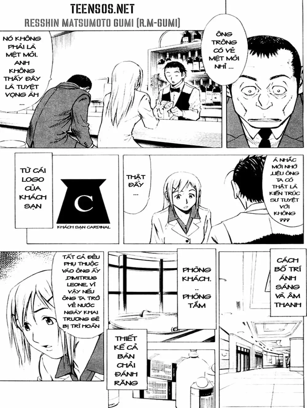 Truyện Tranh Bartender - Người Pha Chế Rượu trang 3