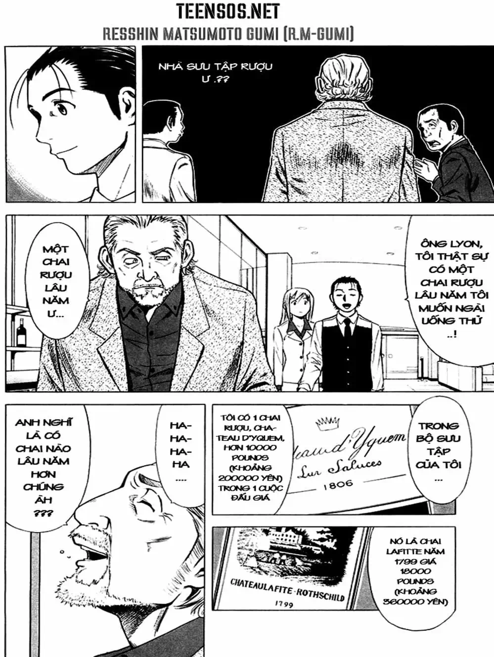 Truyện Tranh Bartender - Người Pha Chế Rượu trang 3