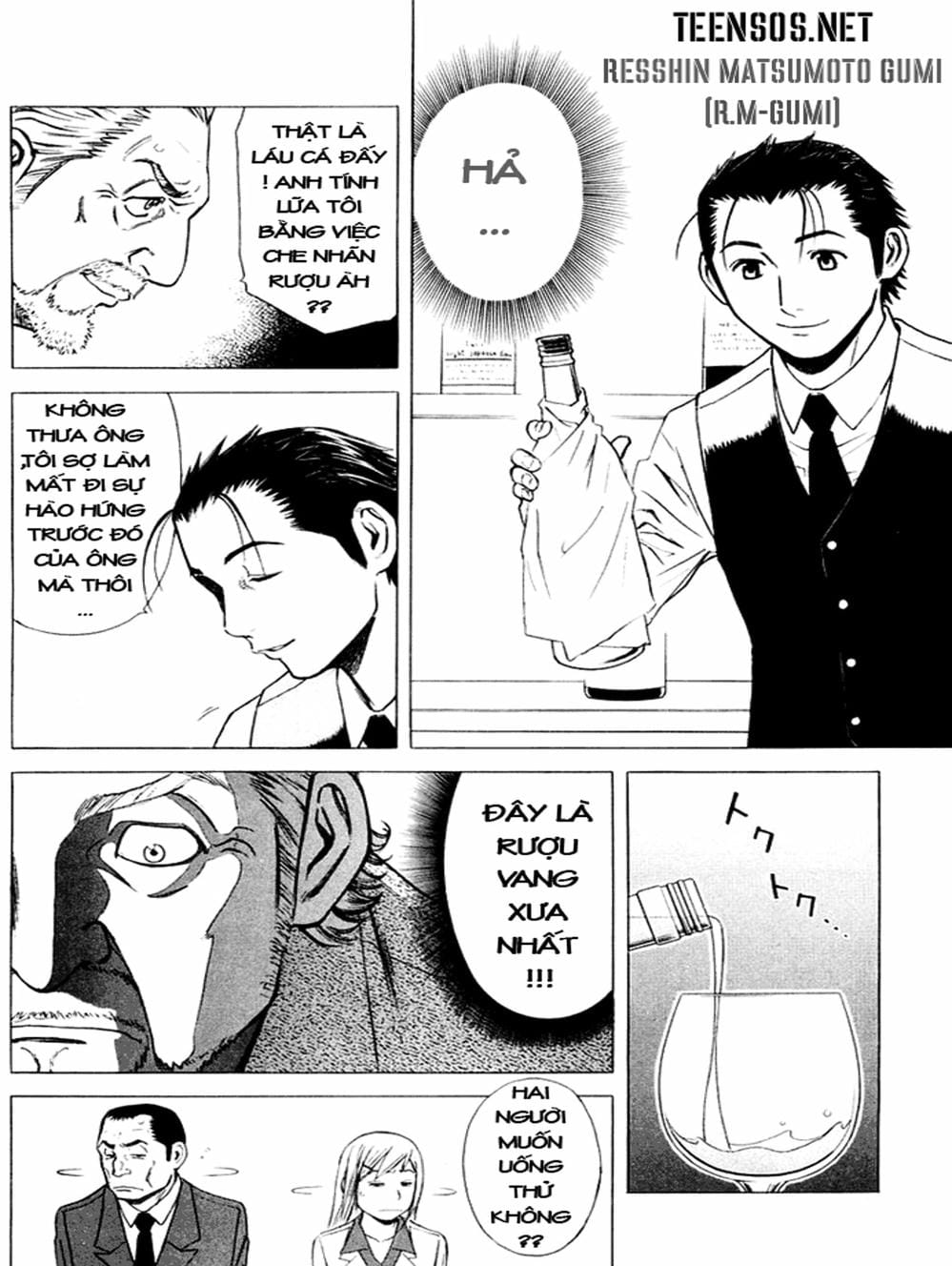 Truyện Tranh Bartender - Người Pha Chế Rượu trang 3