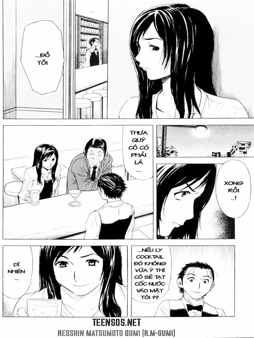 Truyện Tranh Bartender - Người Pha Chế Rượu trang 3