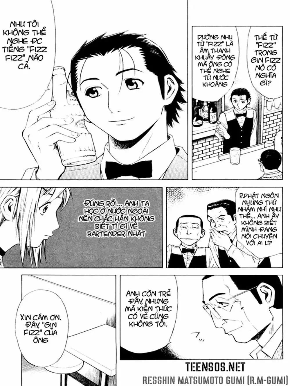 Truyện Tranh Bartender - Người Pha Chế Rượu trang 3