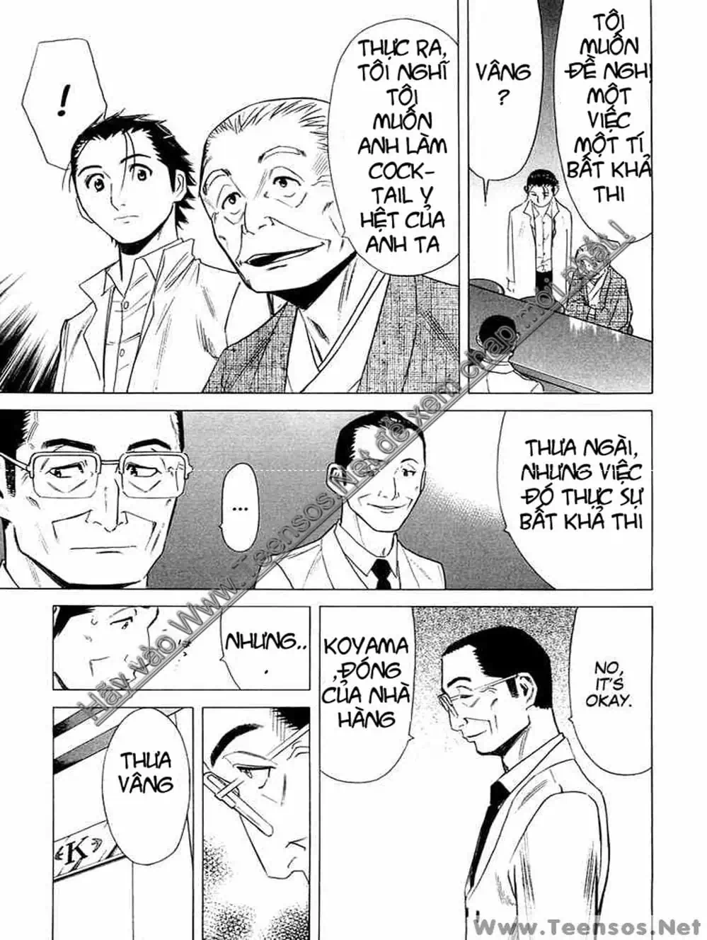Truyện Tranh Bartender - Người Pha Chế Rượu trang 3