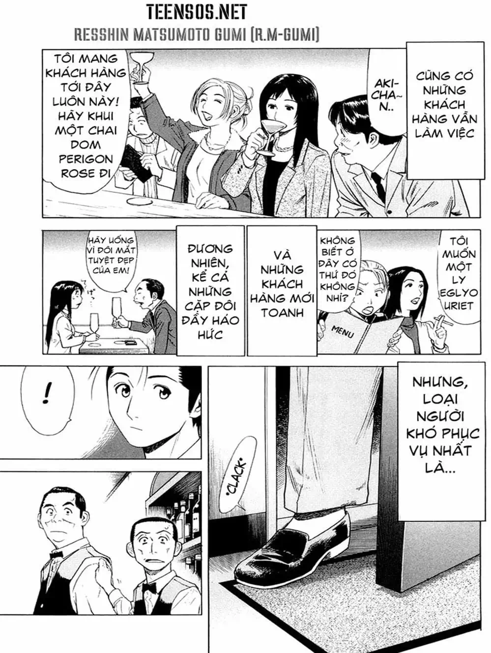 Truyện Tranh Bartender - Người Pha Chế Rượu trang 3