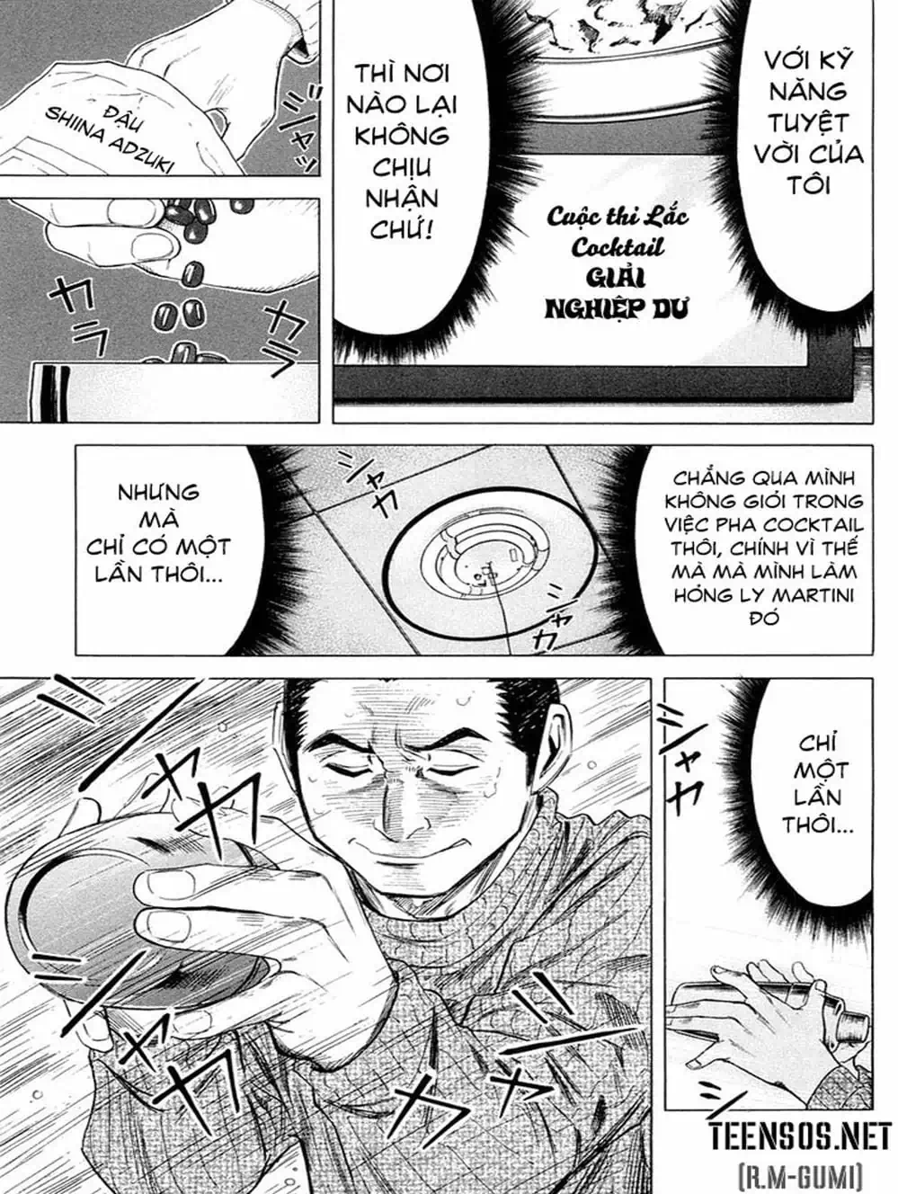 Truyện Tranh Bartender - Người Pha Chế Rượu trang 3