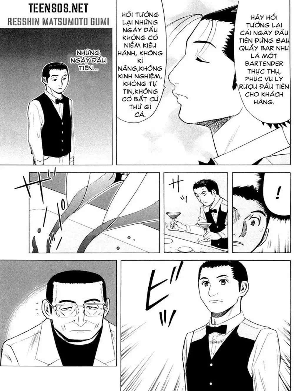 Truyện Tranh Bartender - Người Pha Chế Rượu trang 3